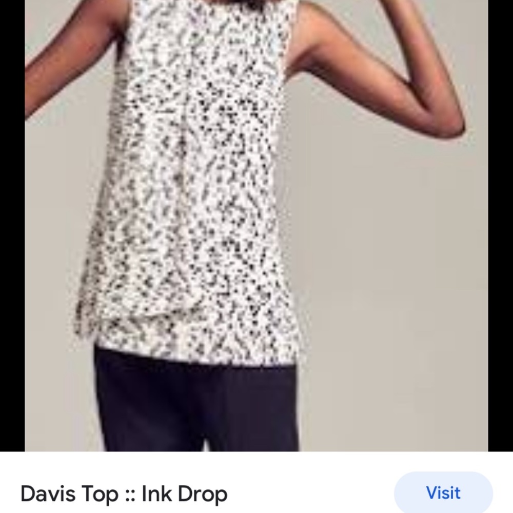 Mm Lafleur - Davis Top (Ink Dot) - Small